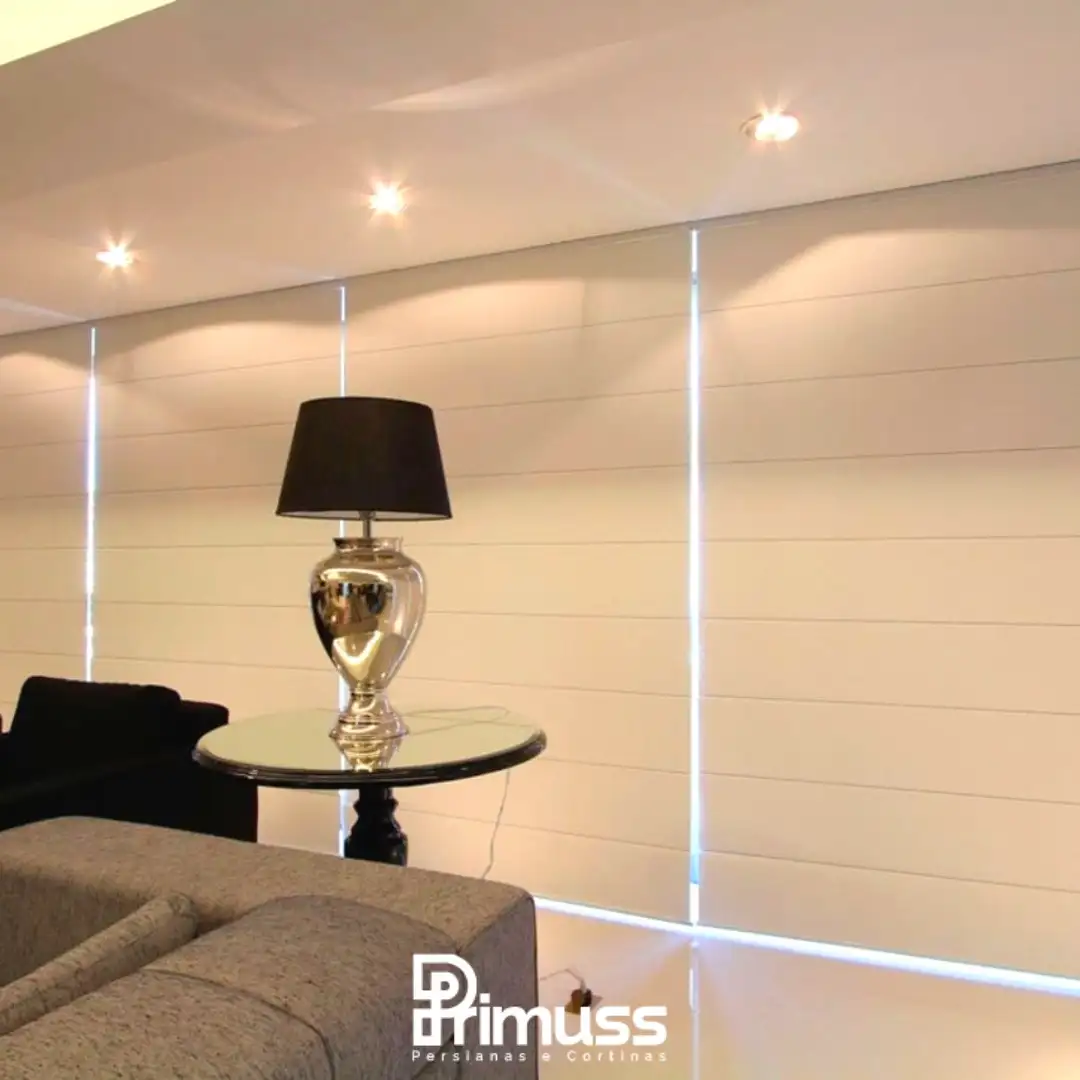 Persiana Romana Blackout Slim Bege