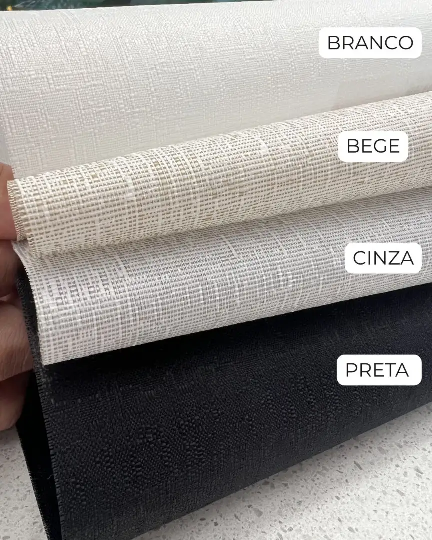 Persiana Romana Blackout Slim Bege