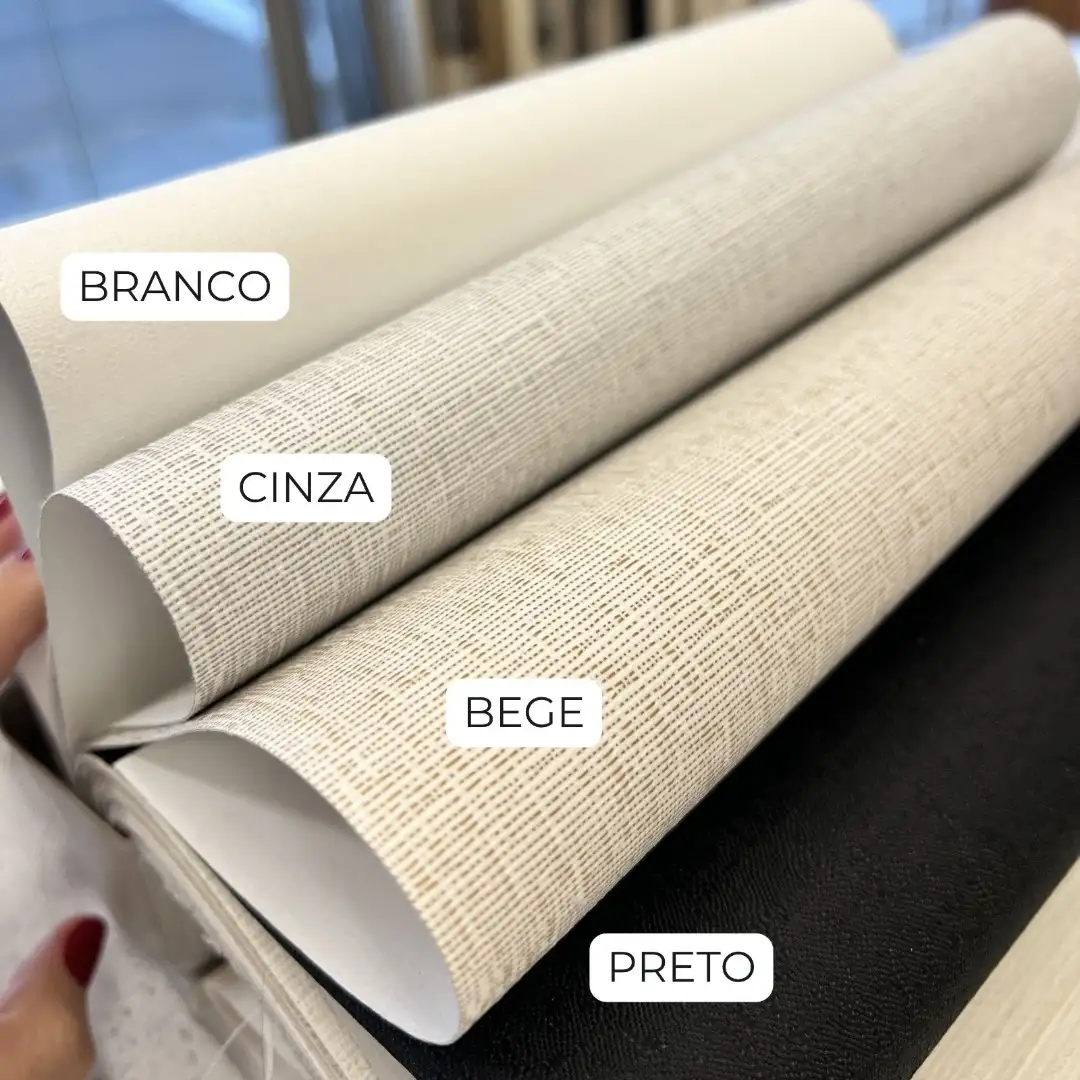 Persiana Rolo Blackout Slim Bege